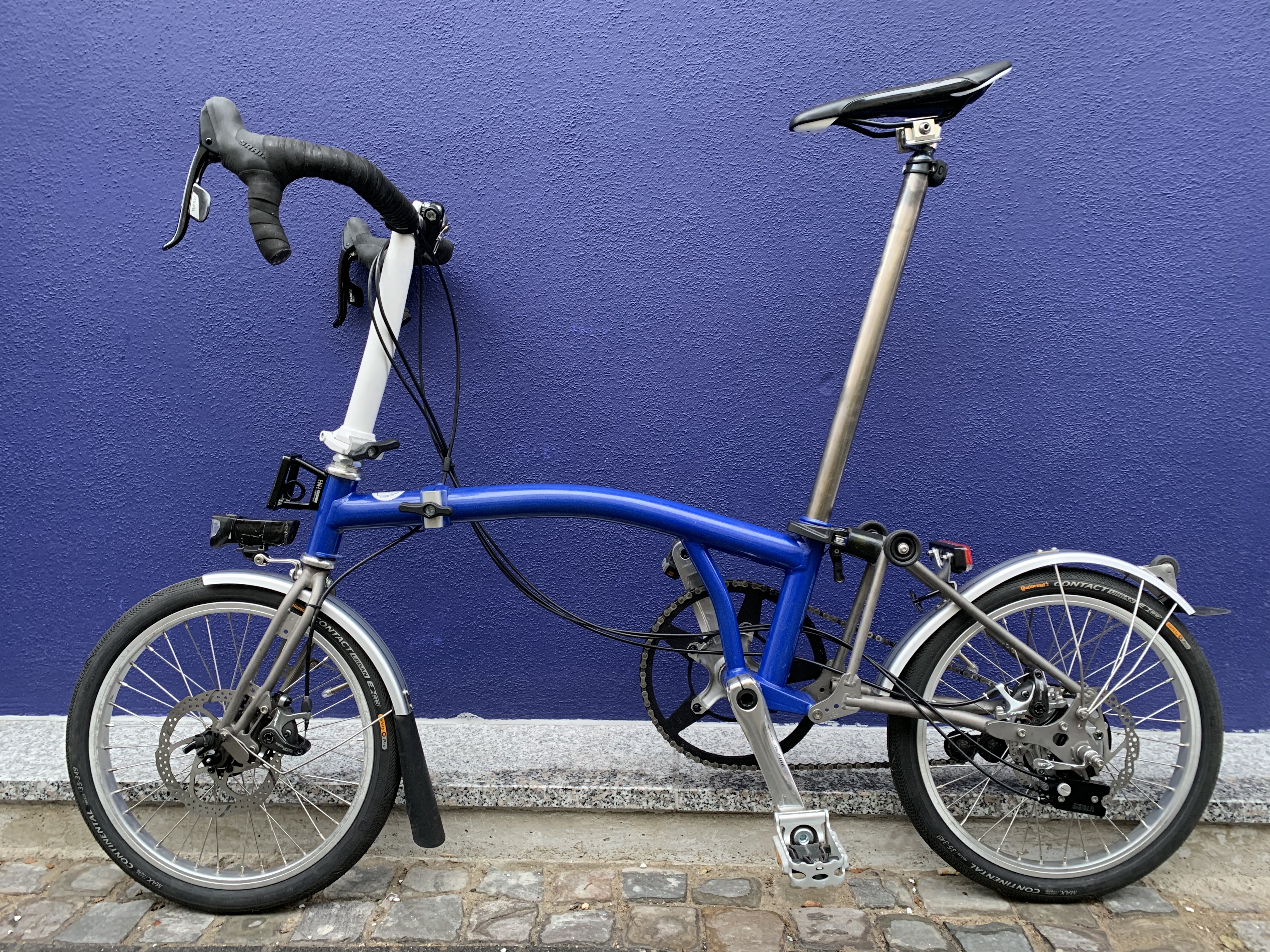 Projekt 015 – Rennbrompton 14 Gang, Scheibenbremsen